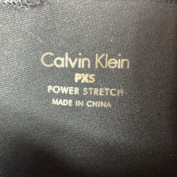 Calvin Klein Petite Black Pull On Dress Pants with Power Stretch - Picture 9 of 10
